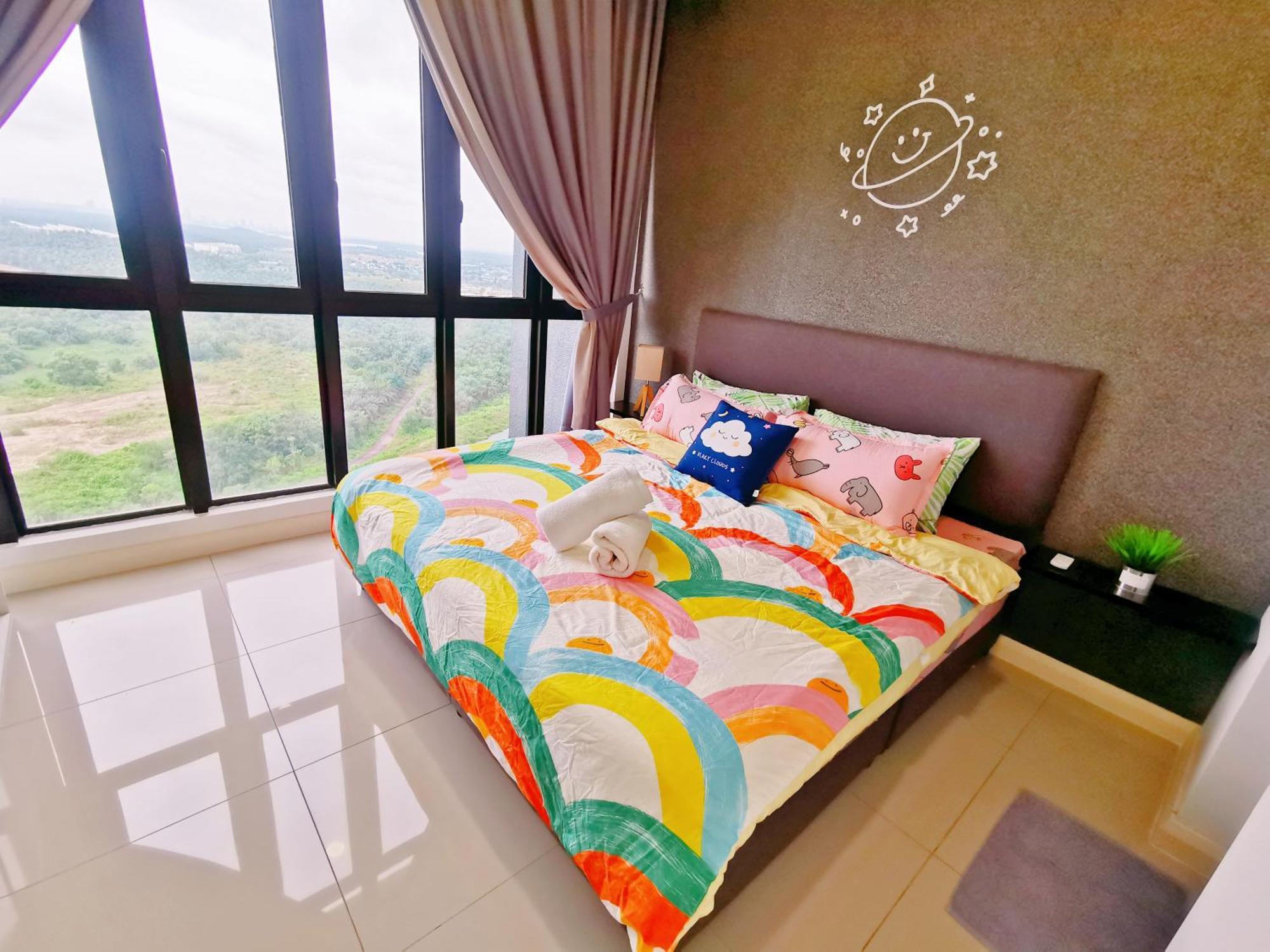 Legoland 3Min Lakeview Happyrainbowsuite 7Pax 2R2B Nusajaya  Exteriör bild