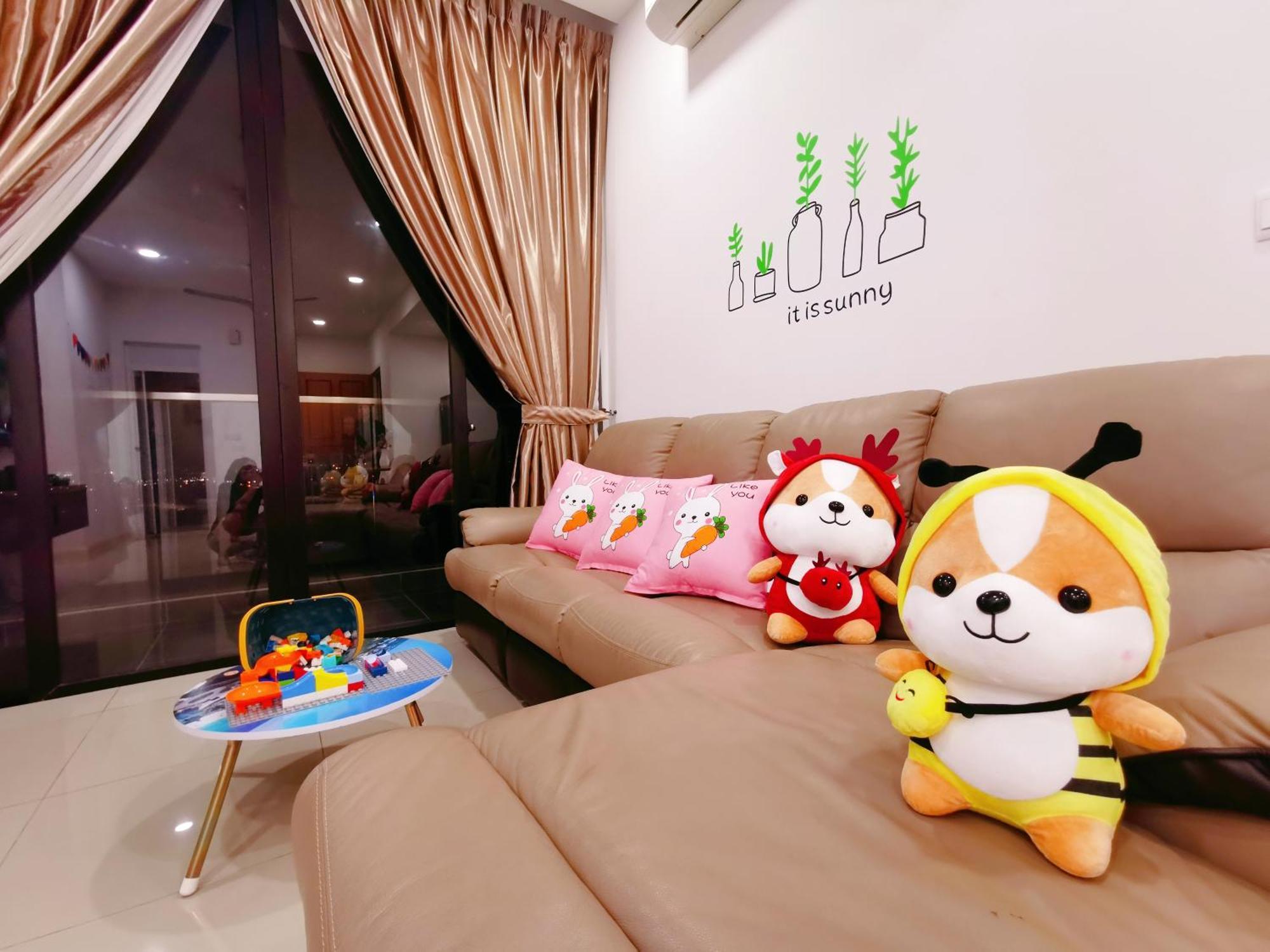 Legoland 3Min Lakeview Happyrainbowsuite 7Pax 2R2B Nusajaya  Exteriör bild